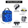 lancheira lanche de lancheira tropical portátil para crianças Blue FRS School Bag do Cooler Leisure Oxford Thermal Tote Bolsa M8G4#