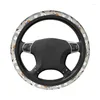 Steering Wheel Covers Greyhounds Cover 38cm Universal For Animal Dog Lover Auto Protector Fashion Car-styling