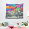 Tapestries Skyfall Melting Northern Lights Tapestry Decoration For Home Wall Hangings Room Decorator