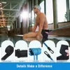 Einstellbarer Schwimmtraining Widerstand elastischer Gürtel Set Schwimmtraining Band für Pool Widerstandsgürtel