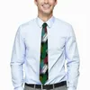 Bow Binds Herren Binden bunte Pinseldruckhalle Farbstreifen elegante Kragen Grafik Geschäftsqualität Krawattenzubehör