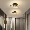 Plafoniere Illuminazione nordica Lampadario per soggiorno Decorazione moderna Lampade a led quadrate rotonde in acrilico