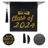 Party Supplies Graduation Message Box Supply Card Boxes Cap stemt 2024 Paperdecoraties Start van school