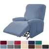 Chair Covers 4pcs/set Recliner Sofa Cover Lazy Boy Relax All-inclusive Lounger Single Seater Couch Slipcovers Armchair