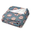 Cobertores Desert Rain Frog Throw Cobertor Sofá Cama Retros Ponderados Decorativos