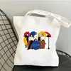 Friends tv show alışveriş çantaları kadınlar için gündelik sokak tarzı dükkan çantası