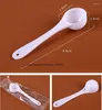 Storage Bottles 100pcs 1g2.5g3g5g10g15g Translucence Plastic Mask Milk Powder Kitch Measuring Scoop Spoon Cup