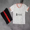 The Redsmohamed Salah Darwin Nunez 24 25 Dom na wyjeździe Jersey Dominik Szoboszlai Andy Robertson Alisson Becker Joe Joel Matip Curtis Jones Kids Axa Kit