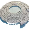 10-14mm 팔찌 남성 Sier Link Chain Pass Diamond Tester Gra VVS Moissanite Cuban Necklace 용 디자이너 보석 체인