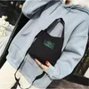 płócienna torba damska Mała koreańska fi Menger Bag Crossbody Bag For Girl Students Cott Cloth Torebki