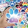 Wrap prezent 60/120pcs Ins Cartoon Cute Dog Stickers Pvc Wodoodporny naklejki dla dzieci dla dzieci