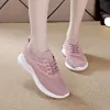 Buty Tenis feminino 2022 Sneakers Kobiety wiosna kobieta oddychalna skarpetki swobodne buty koronki w górę tenisowej siatka kobiet panie mujer