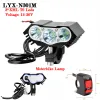 Lumières 12V / 24V / 36V Véhicule électrique Phadois de moto modifiée externe Laut de moto T6 Scooter LED BICYBIE MOTOBIKE