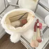 carino Carto coniglio peluche sacchetto di immagazzinaggio cosmetico donne portatile moneta strumento di trucco astuccio borsa ragazza Fi gioielli Bag Y2jZ #