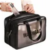 Travel Origanizer Extra Large Transparente Dry Wet Separati Makeup Bag para viagens e casa Z7wo #