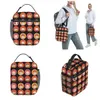 Yayoi Kusama Isolate Lunch Sac Meal Meal Consulter Coiler Sac Tote Tote Box Place Outdoor Men Femmes Z8QJ #