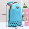 lunch Thermal Insulated Bag Fridge Box Oxford Cloth Ice Pack Tote Solid Color Cooler Food Handbags Portable Food Bag for Work W4YC#