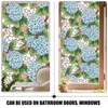 Window Stickers Bathroom Decorations Static Cling Stained Glass Door Decorative Pvc Film