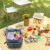 Lämplig picknickskylare ryggsäck tjockare vattentät stor termisk påse kylskåp färskt kee termisk isolerad väska s1ms#