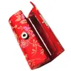Fr Jacquard Lipstick Case Single Jewellery Box Box Lip Gloss Case Cosmetic Casemetic With Women Women Makeup Box 13pg#