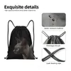 sphynx Cat Drawstring Bags Men Women Foldable Sports Gym Sackpack Kitten Lover Shop Backpacks t62V#