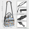 Bonito Pug Dog Isolado Lancheira para Mulheres Crianças Lancheira Térmica Portátil Cooler Tote Bags para Escola Trabalho Piquenique Praia Viagem J9EU #