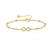 Anklets Trendy 18k Gold Plated For Women Rose Butterfly Cute Charms Simple Stylish Ankle Bracelet Foot Chains Jewelry