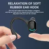 Bluetooth 5.2 fone de ouvido à prova dwireless água sem fio fones com microfone mini ganchos alta fidelidade estéreo música para o telefone