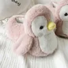 Slippers 0210 Cartoon Penguin Winter Warm Soft Plush House Shoes Toy Gift At Home