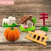 Baking Moulds Fairy Theme Cake Mold Silicone Garden House Pumpkin Animal For Fondant Decorating Tools Epoxy Jewelry Handmade DIY Form