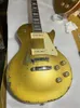 Elektrisk gitarr Mahogny Body MMAPLE Neck Custom Goldtop Relic P90-01.11