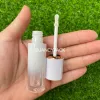 Sets Lipgloss Tube Lip Glaze Container Lippenstift Nachfüllbare Flaschen Lipgloss Verpackungsflaschen Beauty Makeup Tool Custom