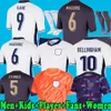 Fans Player Version 2024 Euro 24 25 Bellingham Soccer Jerseys Saka Foden Rashford Sterling Grealish National Team Kane Football Shirt Englands Kit Kids Set Kit Kit