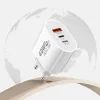 PD 40W USB C Fast Charger 3 Port Mobile Phone Type C Charger Quick Charge 3.0 Power Adapter For IPhone 12 13 Pro XiaomiSamsung