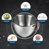 Baking Tools Durable Stainless Steel Bowl Mixing Set For Home Kitchen Bakery Use Capacity Bowls Mixer