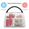 Japon Dalga Öğle Yemeği Çantası Özet Geometrik Sanat Taşınabilir Öğle Yemeği Kutusu Açık Piknik Özel Soğutucu Çanta Komik Oxford Tote Yemek Çantaları N3PN#
