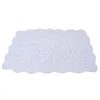 Tapis de Table couverture nappe Beige blanc campagne Crochet tissu décoratif café coton décor français