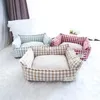 Bed For Dog Cats Puppy House Kennel Indoor Dogs Small Medium Cat Pet Sofa Sleeping Furniture Supplies Accessories 240328