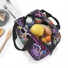 Friday Night Funkin Персонажи Fnf Изолированные сумки для обеда Многоразовая сумка-холодильник Tote Ланч-бокс Школа Пикник Сумки для хранения еды u5GX #