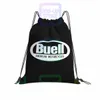buell Cafe Racer Racing Logo Drawstring Bags Gym Bag Newest Creative Shop Bag Outdoor Running O3a6#