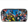 Anime My Hero Academia Pencil Case Kids Student Carto Pencil Bag Tonåring Zipper Handväska Kvinnor Girls Makeup Bag T7GV#