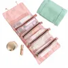 4 I 1 Travel Makeup Bag Organizer Portable Large Storage Multifunctial Organizer för resväska Top Loader W Cosmetic Bag S1me#