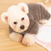 Dog Apparel 1Pc Clothes For Weather Soft Comfortable Pet Clothing Double Thick Long Plush High Collar Warm Cozy Winter