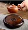 Plateaux à thé «KingTeaMall», plateau en bambou lourd pour contenir la théière Yixing ou la soucoupe Gaiwan, outils à thé