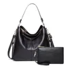 حقائب سهرة تبيع مجموعة من قطعتين من السعة الكبيرة للسيدات 2024 أزياء الأزياء حقيبة اليد PU Crossbody حقيبة للنساء