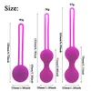 Anal Vaginal Beads for Men and Women Sex Toys for Women Silicone Ball Anal Plug G spot Stimulator Vagina Tightening Exercise