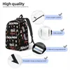 Tokyo Hotels Rucksack Gruppe Musik Jugend Polyester Wanderrucksäcke Big Fun Schultaschen Rucksack W8AW #