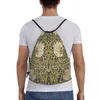 William Morris Pimpernel Kordelzug Rucksack Sport Gym Tasche für Männer Frauen Blumen Textil Muster Training Sackpack I9d0 #