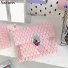 10 шт. Pink Love Bubble Mailer Самозапечатывающиеся упаковочные пакеты Маленькие товары для бизнеса Мягкие конверты Пузырьковые конверты Почтовые пакеты Q3wY #