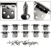 Kitchen Storage 10pcs Cabinet Door Hinges Self Closing Overlay Flush Hinge Heavy Duty Cupboard 7 4 3cm